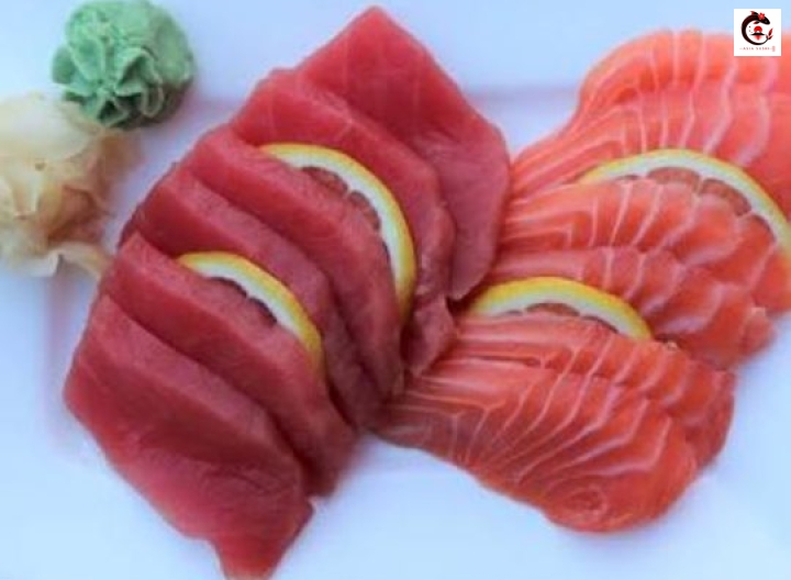 s17 saschimi Thunfisch und Lachs